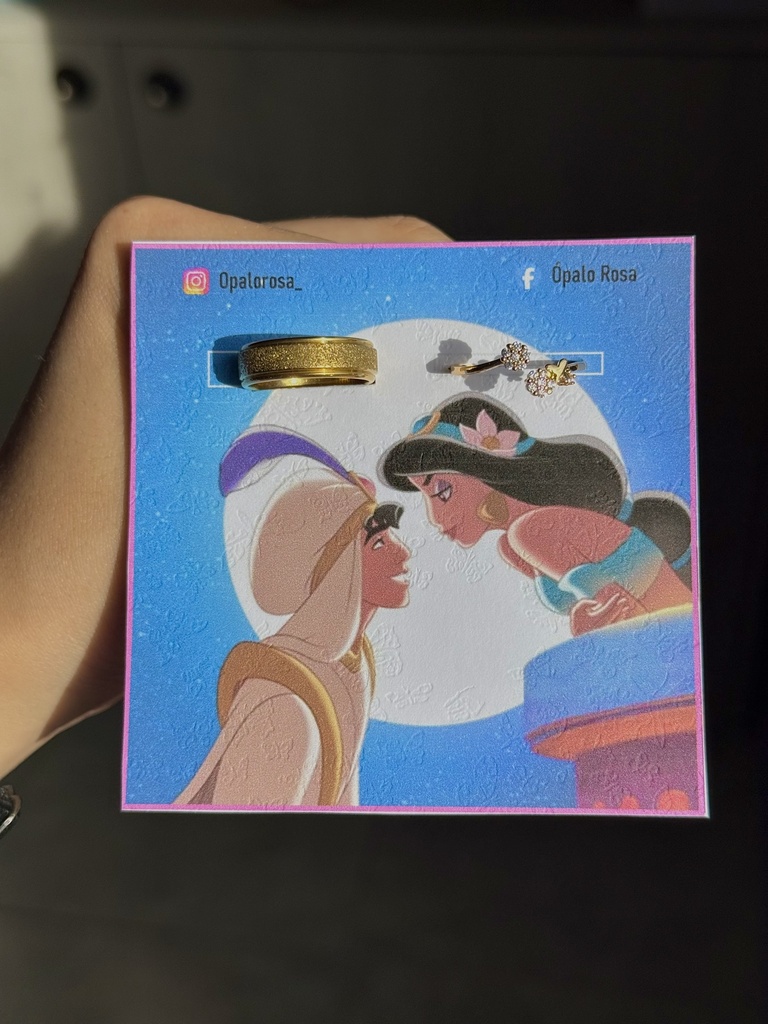 Anillos pareja Aladdin
