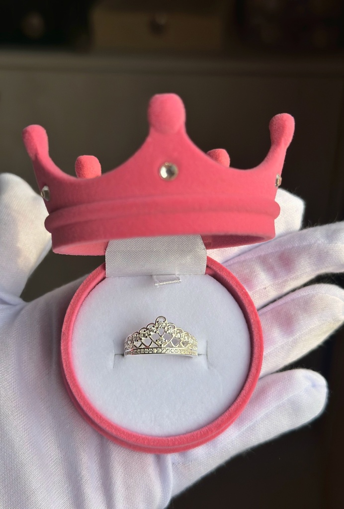 Anillo corona deluxe 