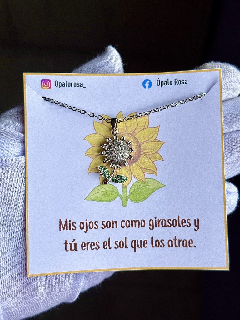 Cadena girasol giratorio 