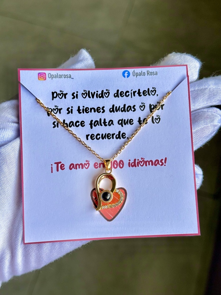 Cadena mágica, 100 te amo