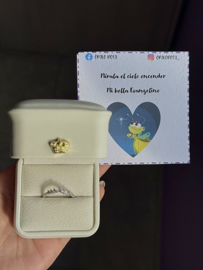 Anillo princesa Tiana